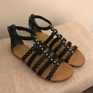 Franco Sarto black sandals